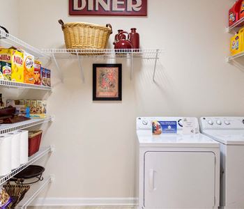Laundry area